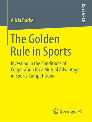 cover image of The Golden Rule in Sports